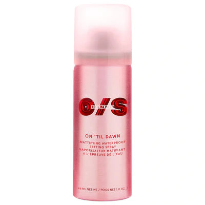One Size On 'Til Dawn Mattifying Waterproof Setting Spray Travel Size (Matificador)