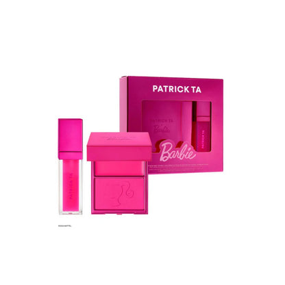 Patrick Ta x Barbie Blush Duo and Lip Plumper Set