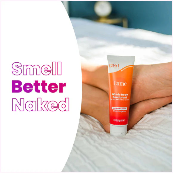 Lume Whole Body Deodorant Invisible Cream 85g	Clean Tangerine