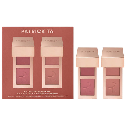 Preventa PATRICK TA Mini Must-Have Major Headlines Double-Take Crème & Powder Blush Duo Set
