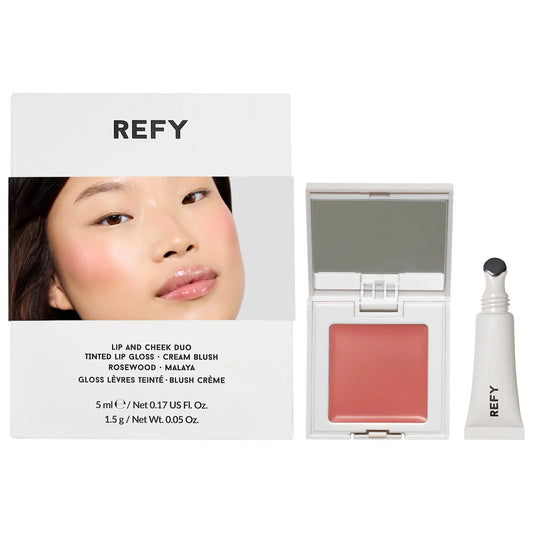 Preventa Refy Lip Gloss and Cheek Duo Set