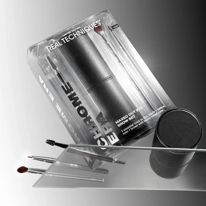 Real Techniques | Chrome Era Maxed Out Eye + Brow Makeup Brush Set