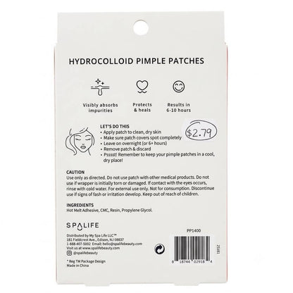 My Spa Life Hydrocolloid | Pimple Patches Round & Clear - 108 Ct