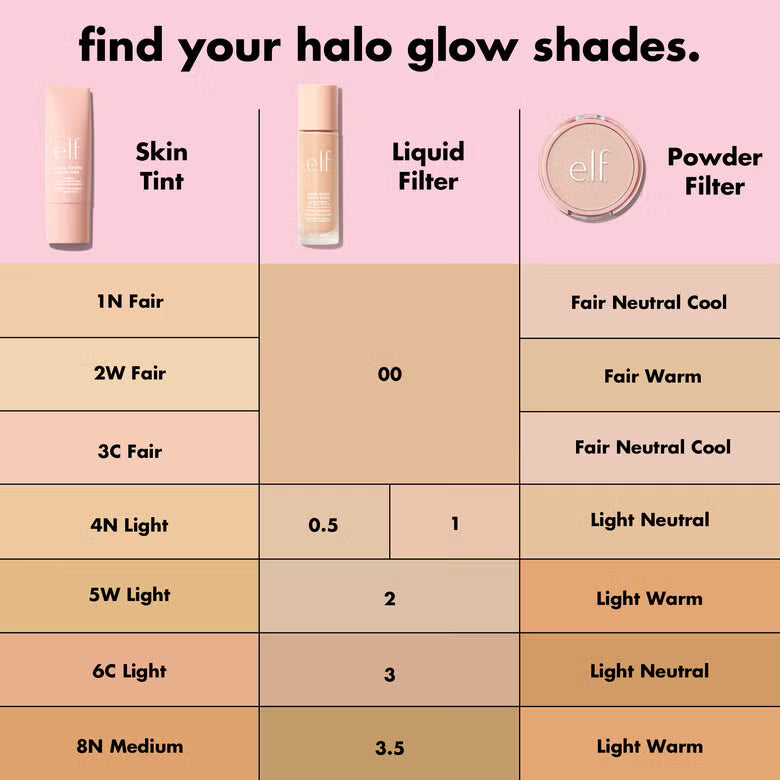 Elf | Halo Glow Skin Tint Mineral SPF 50 | 6 Light Cool