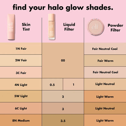 Elf | Halo Glow Skin Tint Mineral SPF 50 | 6 Light Cool