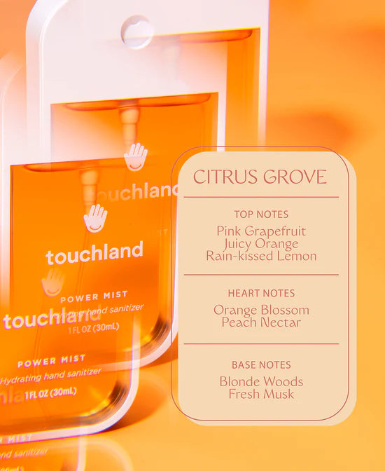 Touchland Power Mist 30ml Citrus Grove