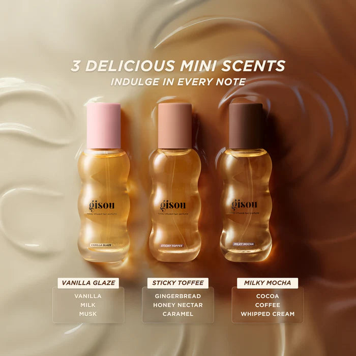 Gisou | Mini  Honey Infused Hair Perfume | Milky Mocha