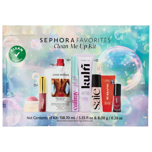 Preventa Sephora Favorites Clean Me Up Kit Makeup Value Set
