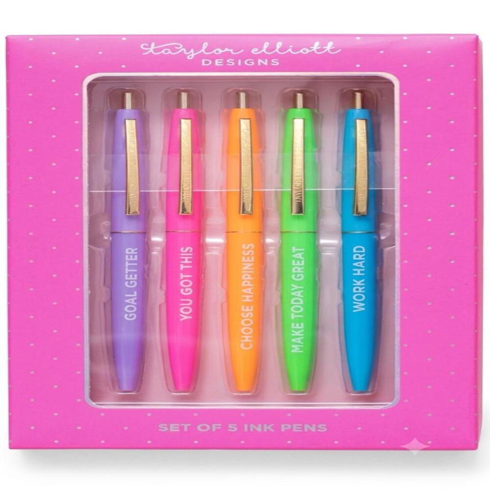 Taylor elliott I Set de 5 plumas