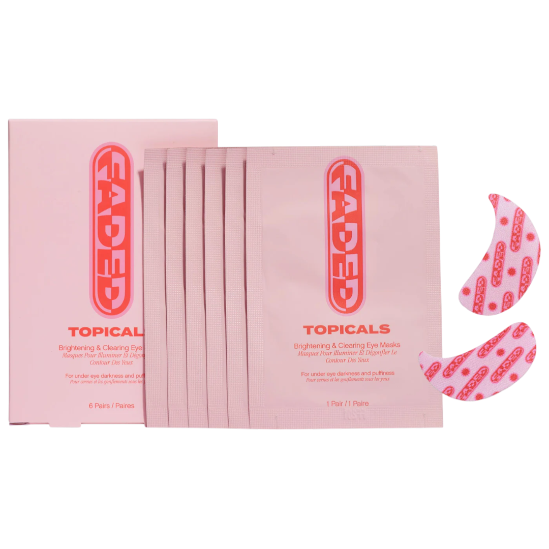 Topicals | Faded Under Eye Brightening & Clearing Eye Masks