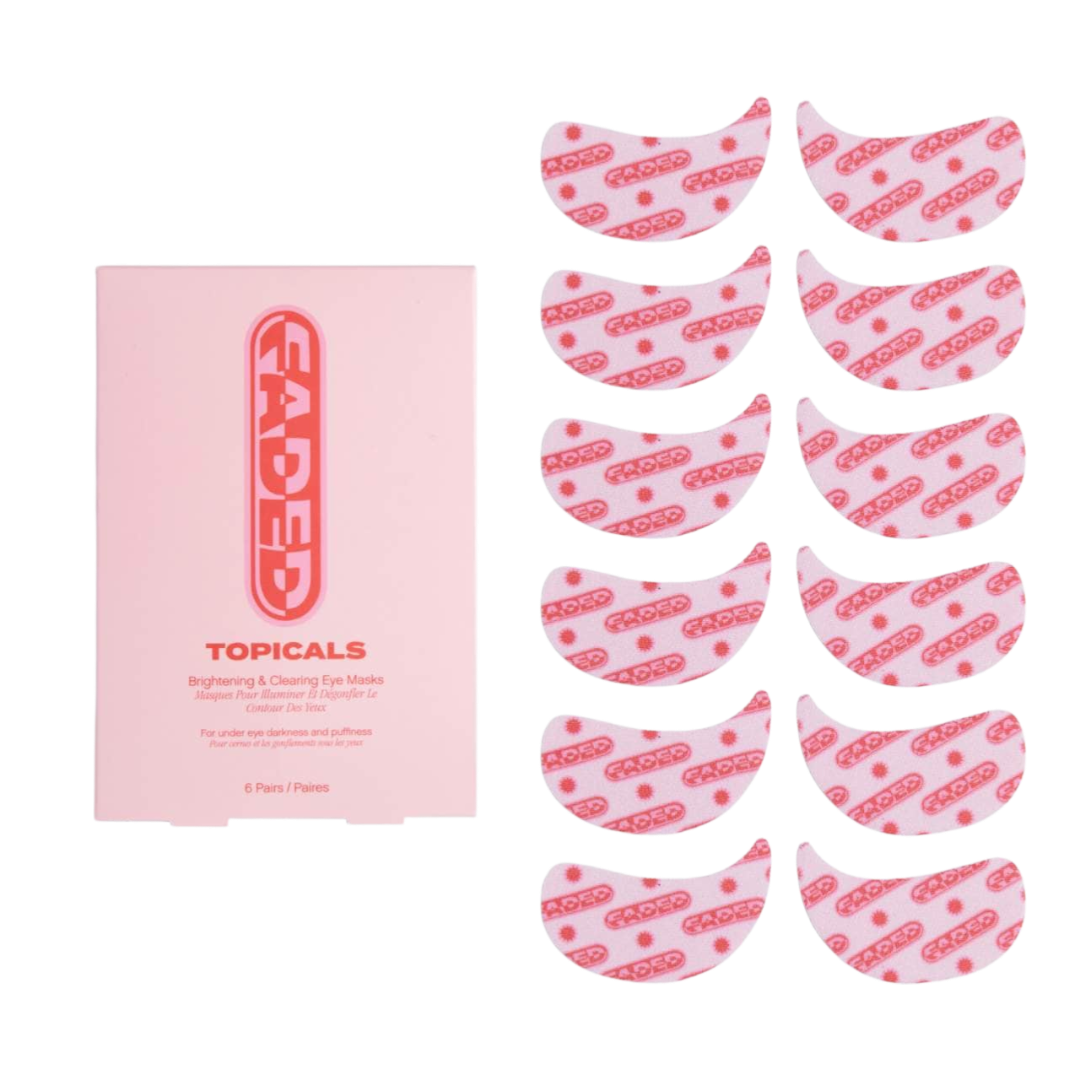 Topicals | Faded Under Eye Brightening & Clearing Eye Masks