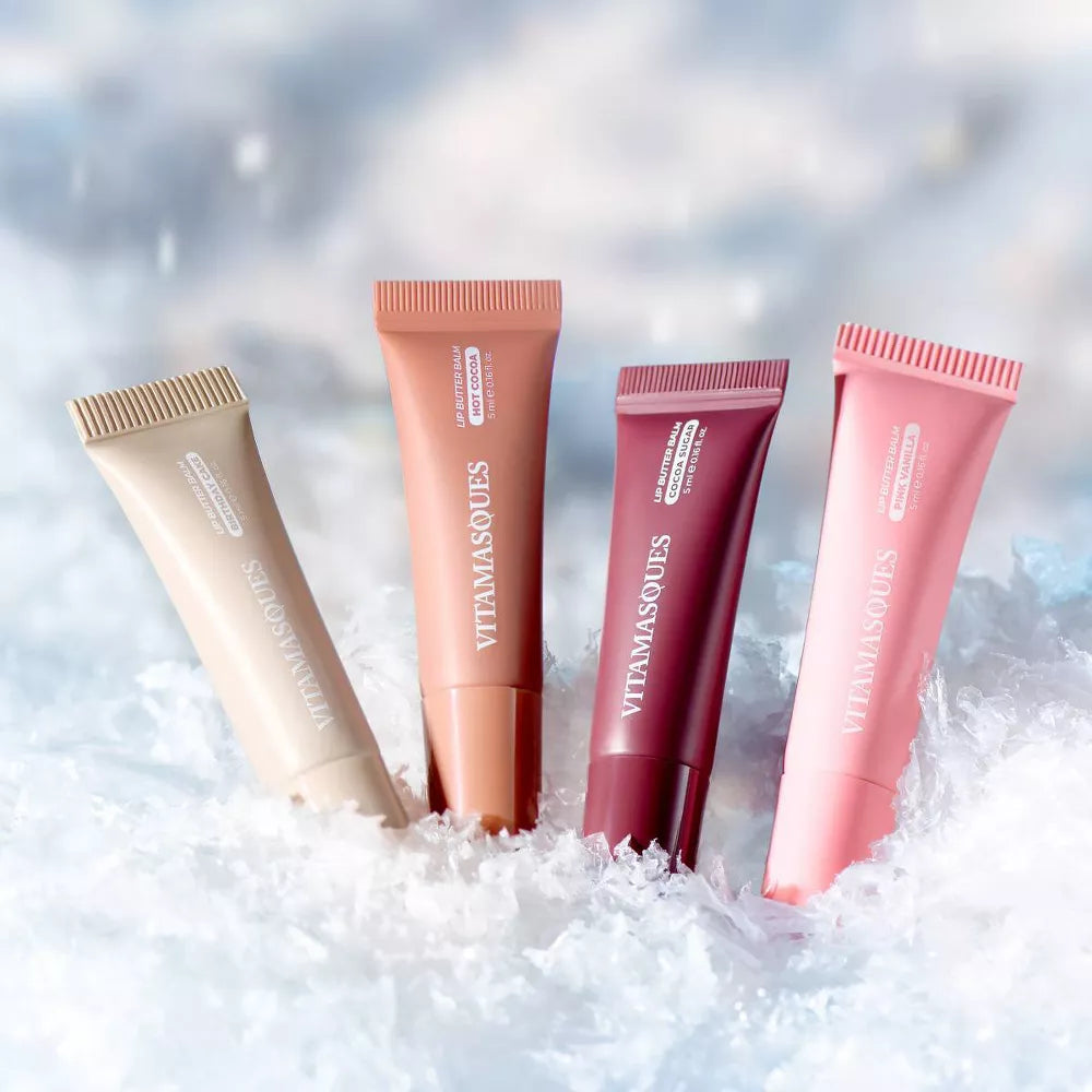 New Vitamasques Lip Treats Snow Edition - 4ct