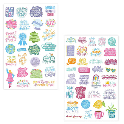Bloom | Inspirational quotes sticker pack