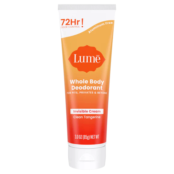 Lume Whole Body Deodorant Invisible Cream 85g	Clean Tangerine