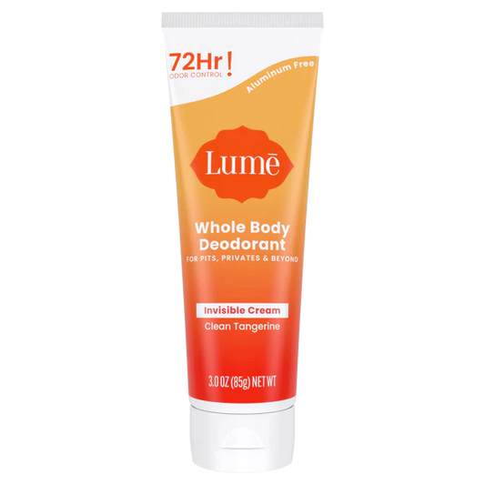 Lume Whole Body Deodorant Invisible Cream 85g	Clean Tangerine