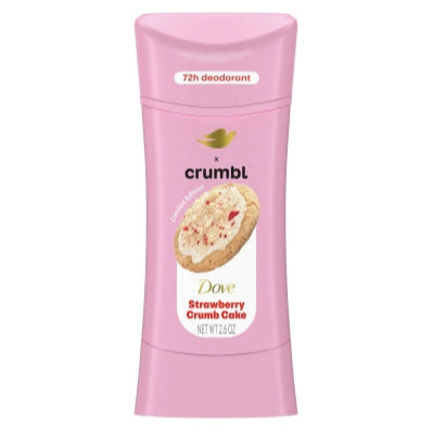 Dove Crumbl	72h Deodorant Strawberry Crumb Cake (Limited Edition)