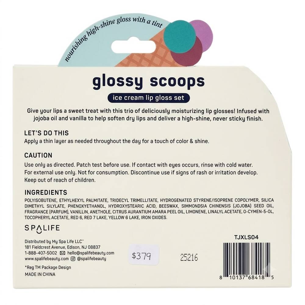 New MySpa Life | Glossy Scoops