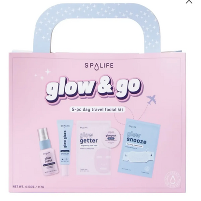New My Spa Life | 5pc Day Travel Facial Kit