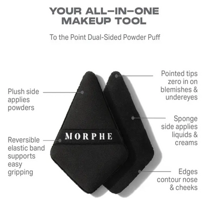 Morphe | To The Point Dual Sided Powder Puff