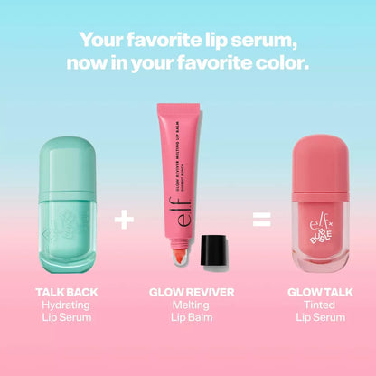 Preventa Elf x Bubble Glow Talk Tinted Lip Serum - Pinky Promise
