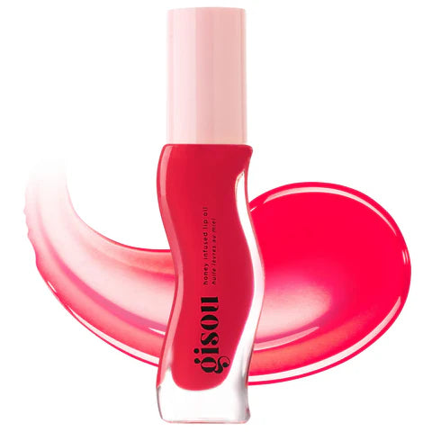 Honey Infused Hydrating Lip Oil Gisou Strawberry Sorbet