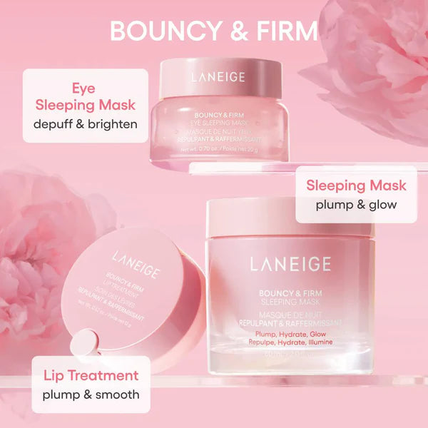 New Laneige | Bouncy & Firm Plump, Firm & Glow Set