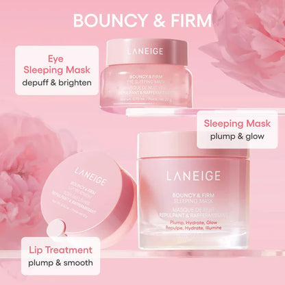 New Laneige | Bouncy & Firm Plump, Firm & Glow Set