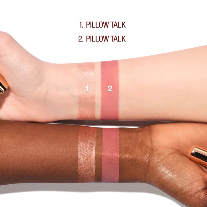 Charlotte Tilbury Mini Pillow Talk Iconic Blush & Glow Kit Set