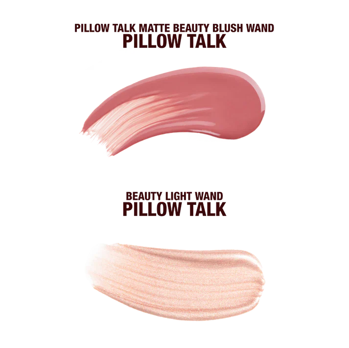 Charlotte Tilbury Mini Pillow Talk Iconic Blush & Glow Kit Set