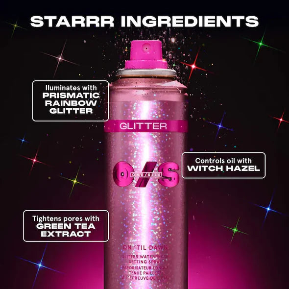 One Size (Glitter) On Til Dawn Waterproof Setting Spray Full Size