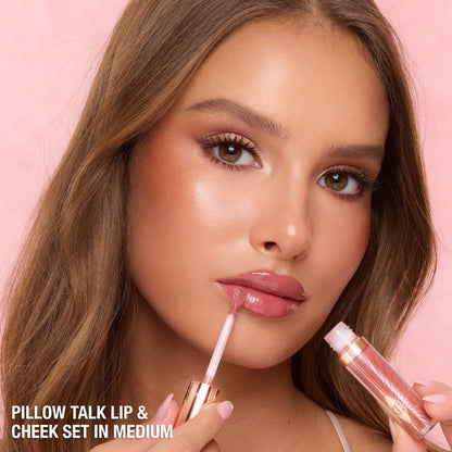 Pillow Talk Iconic Lip and Cheek Secrets Set Medium