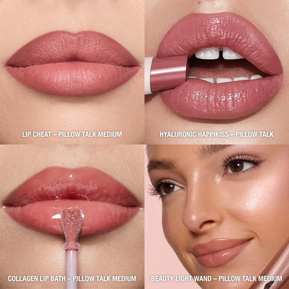 Pillow Talk Iconic Lip and Cheek Secrets Set Medium