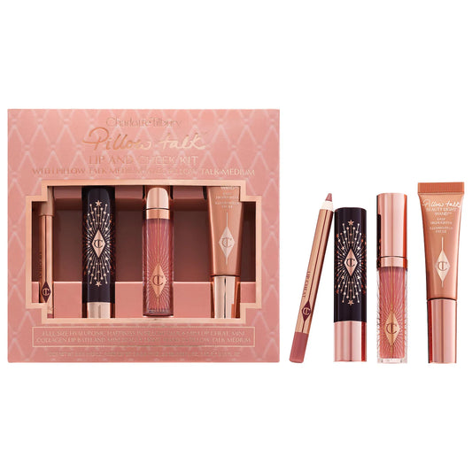 Pillow Talk Iconic Lip and Cheek Secrets Set Medium