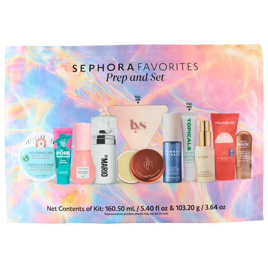 New Sephora Favorites | Prep & Set Makeup and Skincare Value Set