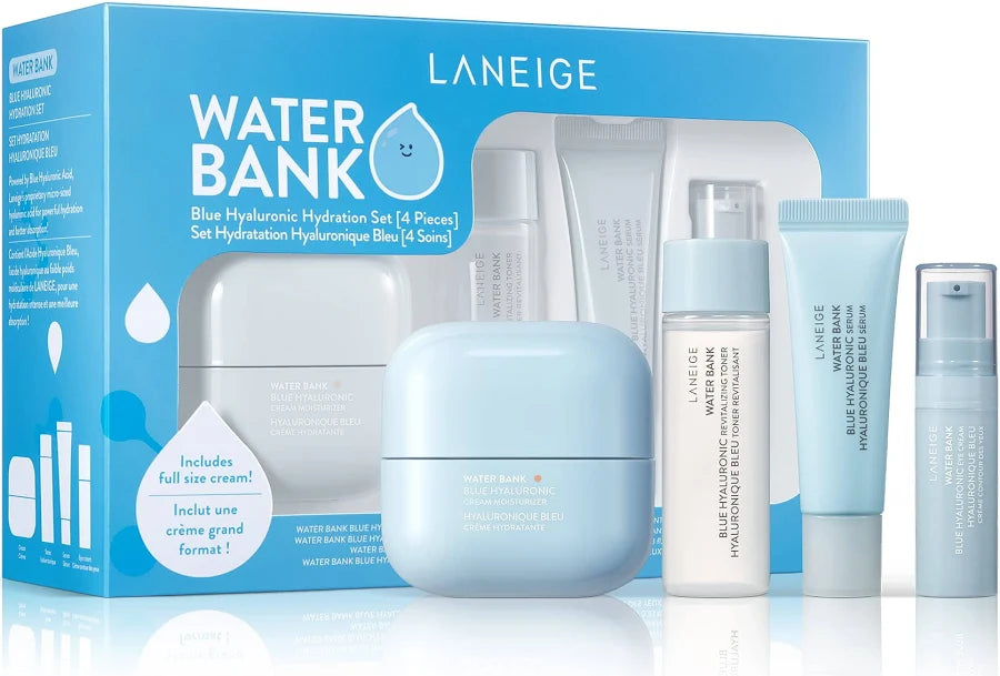 Laneige | Water Bank Skin care (Crema Hidratante con Ácido Hialurónico)
