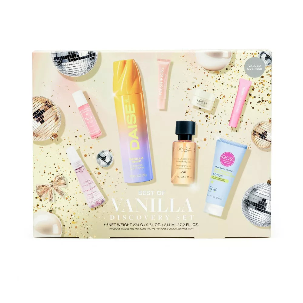 New Target Best of Vanilla Fragrance Gift Set - 8pc